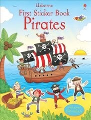 First Sticker Book Pirates цена и информация | Книги для малышей | 220.lv