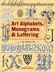 Art Alphabets, Monograms, and Lettering cena un informācija | Mākslas grāmatas | 220.lv