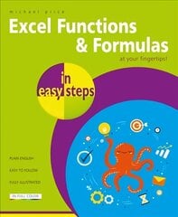 Excel Functions and Formulas in easy steps цена и информация | Книги по экономике | 220.lv