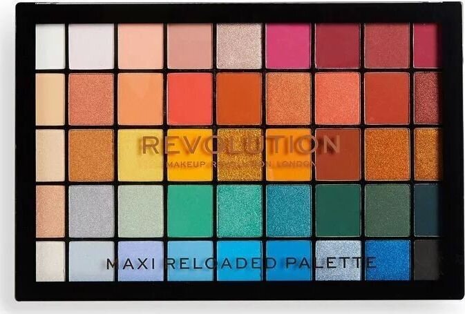 Acu ēnu palete Makeup Revolution Maxi Reloaded Palette Big Shot цена и информация | Acu ēnas, skropstu tušas, zīmuļi, serumi | 220.lv