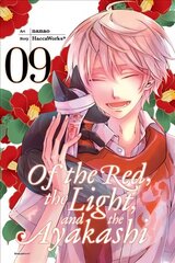 Of the Red, the Light, and the Ayakashi, Vol. 9 цена и информация | Фантастика, фэнтези | 220.lv