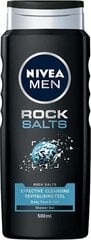 Dušas želeja Nivea Rock Salts vīriešiem, 500 ml cena un informācija | Dušas želejas, eļļas | 220.lv