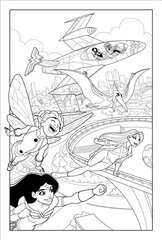 DC Super Hero Girls: A Kids Coloring Book: A Kids Coloring Book cena un informācija | Fantāzija, fantastikas grāmatas | 220.lv