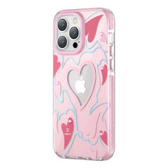 Kingxbar Heart Star для iPhone 14 Pro Max, розовый цена и информация | Чехлы для телефонов | 220.lv