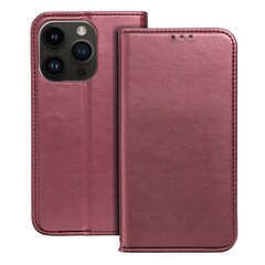 Maciņš Smart Magnetic Samsung A146 A14 5G bordo cena un informācija | Telefonu vāciņi, maciņi | 220.lv