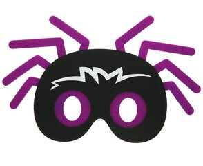 Masku karnevāls Zirneklis Halloween, 22 x 14 cm (YH-MFPK) 1075 cena un informācija | Karnevāla kostīmi, maskas un parūkas | 220.lv