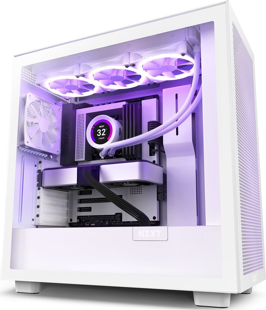 NZXT H7 Flow cena un informācija | Datoru korpusi | 220.lv