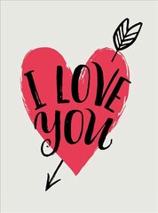 I Love You: Romantic Quotes for Valentine's Day цена и информация | Развивающие книги | 220.lv