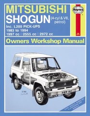 Mitsubishi Shogun & L200 Pick Ups (83 - 94) цена и информация | Энциклопедии, справочники | 220.lv