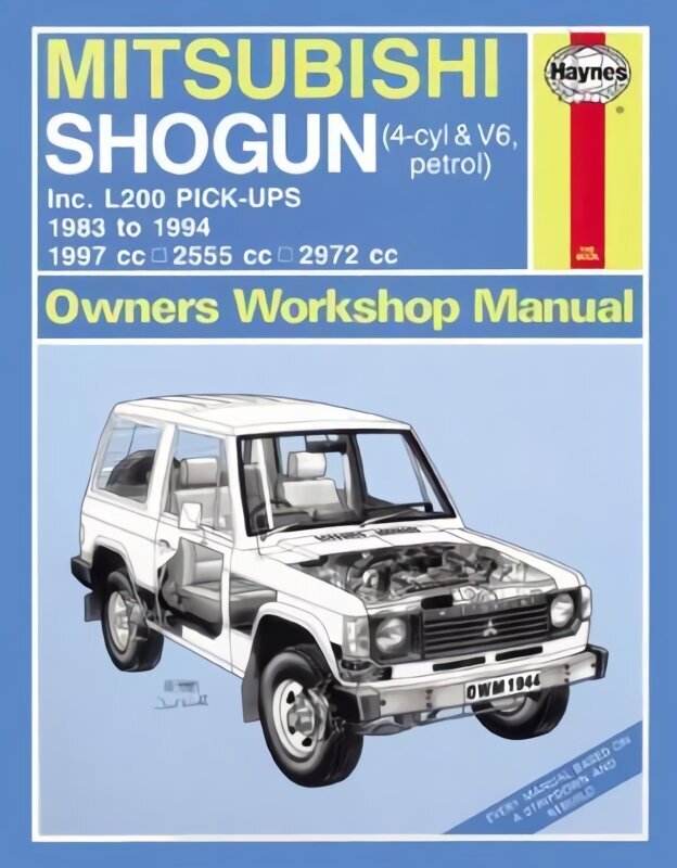 Mitsubishi Shogun & L200 Pick Ups (83 - 94) cena un informācija | Enciklopēdijas, uzziņu literatūra | 220.lv