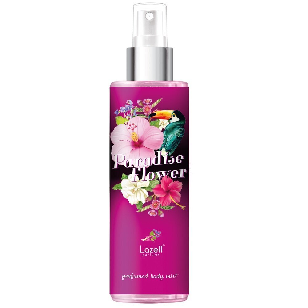 Ķermeņa migla sievietēm Lazell Paradise Flower, 200 ml cena un informācija | Ķermeņa krēmi, losjoni | 220.lv