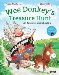 Wee Donkey's Treasure Hunt: An adventure around Ireland cena un informācija | Grāmatas mazuļiem | 220.lv