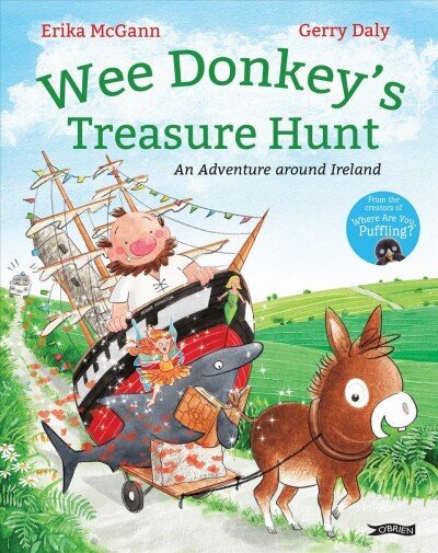 Wee Donkey's Treasure Hunt: An adventure around Ireland цена и информация | Grāmatas mazuļiem | 220.lv