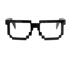 Karnevāla brilles "Pixels", melnas (OKPC-YH) 2930 cena un informācija | Karnevāla kostīmi, maskas un parūkas | 220.lv