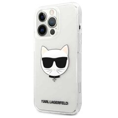 Telefona vāciņš Karl Lagerfeld Choupette Head - priekš iPhone 13 Pro (caurspīdīgs) цена и информация | Чехлы для телефонов | 220.lv