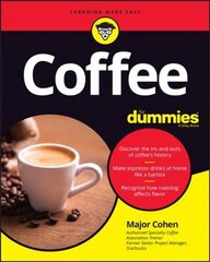 Coffee For Dummies цена и информация | Книги рецептов | 220.lv