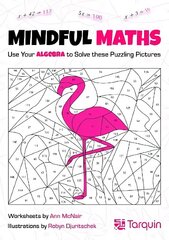 Mindful Maths 1: Use Your Algebra to Solve these Puzzle Pictures cena un informācija | Grāmatas pusaudžiem un jauniešiem | 220.lv