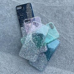 Telefona vāciņš Wozinsky Star Glitter Shining Cover priekš Samsung Galaxy A22 5G, Rozā ar spīdumiem cena un informācija | Telefonu vāciņi, maciņi | 220.lv