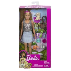 Набор Barbie кукла+питомцы с аксессуарами цена и информация | Игрушки для девочек | 220.lv