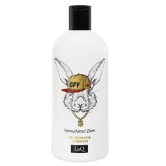 Dušas želeja un šampūns Laq Kiškis 2in1, 300 ml cena un informācija | Šampūni | 220.lv