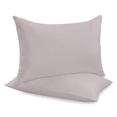 Наволочка для декоративной подушки Koodi Cloud Gray, 60x60см, 1 деталь цена и информация | Комплекты постельного белья | 220.lv