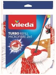 Насадка для щетки из микрофибры Vileda Turbo, 2in1 цена и информация | Чистящие средства | 220.lv