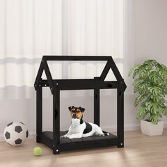 Gulta suņiem, 61x50x70cm, melns cena un informācija | Suņu gultas, spilveni, būdas | 220.lv