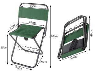 Salokāms krēsls cena un informācija | Tūrisma mēbeles | 220.lv