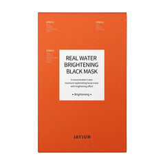 Attīroša sejas maska Jayjun Real water brightening black Mask, 28 ml cena un informācija | Sejas maskas, acu maskas | 220.lv