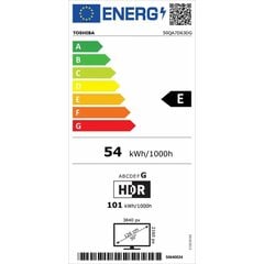 Toshiba 50QA7D63DG cena un informācija | Televizori | 220.lv