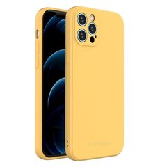 Telefona silikona vāciņš Wozinsky Color Case silicone flexible durable case paredzēts iPhone 13, Dzeltens цена и информация | Чехлы для телефонов | 220.lv