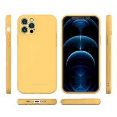Telefona silikona vāciņš Wozinsky Color Case silicone flexible durable case paredzēts iPhone 13, Dzeltens cena un informācija | Telefonu vāciņi, maciņi | 220.lv