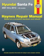 Hyundai Santa Fe (01-12): 2001-12 3rd Revised edition cena un informācija | Izglītojošas grāmatas | 220.lv