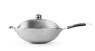Indukcijas "wok" panna, HENDI, Profi Line, ø360x(H)180mm цена и информация | Cковородки | 220.lv