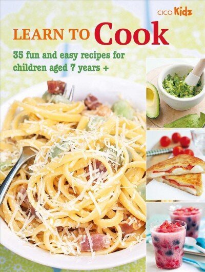 Learn to Cook: 35 Fun and Easy Recipes for Children Aged 7 Years plus cena un informācija | Grāmatas pusaudžiem un jauniešiem | 220.lv