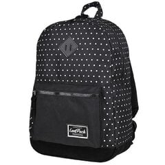 CoolPack mugursoma Grasp Black Dots, 25 l cena un informācija | Sporta somas un mugursomas | 220.lv