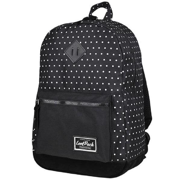 CoolPack mugursoma Grasp Black Dots, 25 l цена и информация | Sporta somas un mugursomas | 220.lv