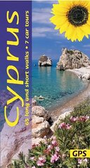 Cyprus Sunflower Walking Guide: 65 long and short walks with detailed maps and GPS; 7 car tours with pull-out map цена и информация | Путеводители, путешествия | 220.lv