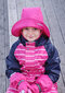 Huppa gumijas bērnu kombinezons JAKO, fuksijas krāsa cena un informācija | Lietus apģērbs bērniem | 220.lv