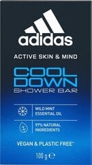 Твердый гель для душа Adidas Cool Down, 100 г цена и информация | Масла, гели для душа | 220.lv