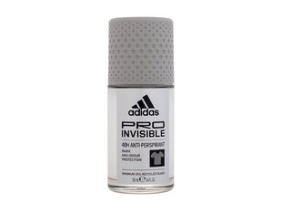 Дезодорант Adidas Pro Invisible, 50 мл цена и информация | Дезодоранты | 220.lv