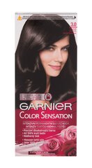 Matu krāsa Garnier Color Sensation 3.0 Prestige Black, 40 ml cena un informācija | Matu krāsas | 220.lv