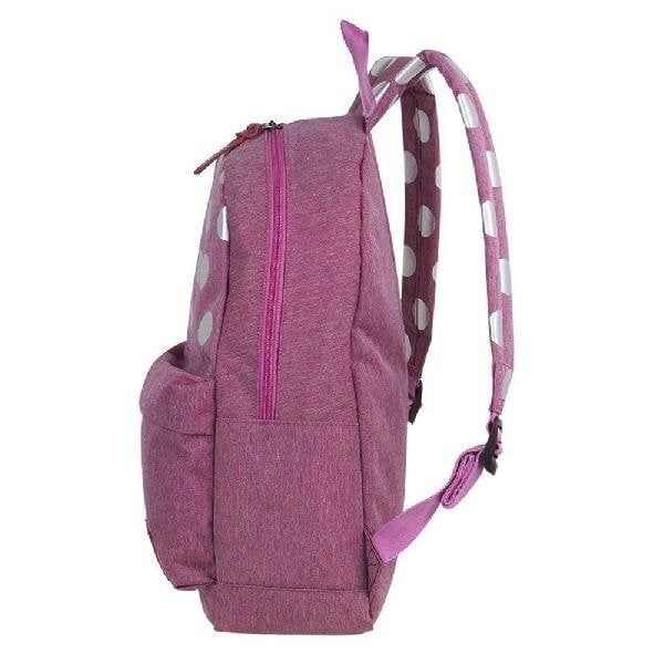 CoolPack mugursoma Street, rozā ar punktiem, 26 l cena un informācija | Sporta somas un mugursomas | 220.lv