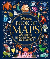 Disney Book of Maps: A Guide to the Magical Worlds of Disney and Pixar cena un informācija | Grāmatas pusaudžiem un jauniešiem | 220.lv