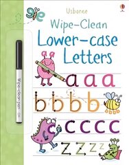 Wipe-clean Lower-case Letters cena un informācija | Grāmatas mazuļiem | 220.lv