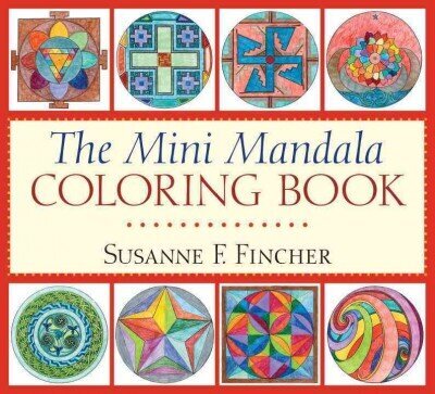 Mini Mandala Coloring Book cena un informācija | Krāsojamās grāmatas | 220.lv