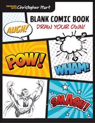 Blank Comic Book: Draw Your Own! cena un informācija | Grāmatas pusaudžiem un jauniešiem | 220.lv