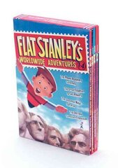 Flat Stanley's Worldwide Adventures #1-4 cena un informācija | Grāmatas pusaudžiem un jauniešiem | 220.lv