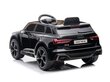 Vienvietīgs bērnu elektromobilis Audi RS6 12v, melns cena un informācija | Bērnu elektroauto | 220.lv