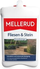 Mellerud Tiles & Stone Basic Cleaner - надежные средства удаления упрямой грязи на кислотных поверхностях - 1 x 2,5 л. цена и информация | Очистители | 220.lv